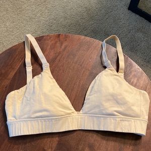 Organic Basics Triangle Bra - Size Small